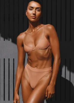 Tan High Waist Bikini
