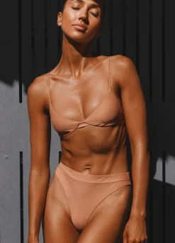 Tan High Waist Bikini