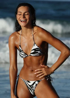 Zebra Triangle Bikini